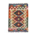 Handgewebter Kelim Chobi 62x87 afghanische Wolle Kilim Teppich