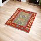 Kelim teppich Chobi 62x88 Afghanischer handgewebter Kilim
