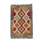 Maimana Kelim Teppich 58x84 afghanischer handgewebter Kilim