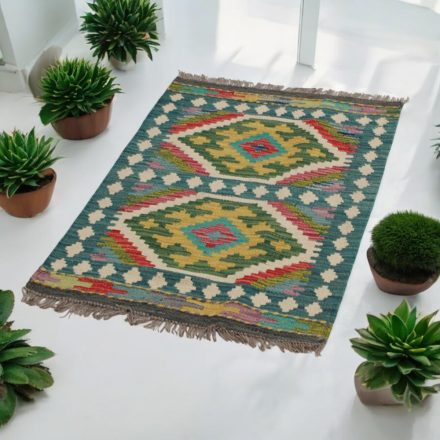 Kelim teppich Chobi 62x82 Afghanischer handgewebter Kilim