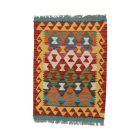 Wolle Kelim Teppich Chobi 60x92 handgewebter afghanischer Kilim
