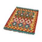 Wolle Kelim Teppich Chobi 60x92 handgewebter afghanischer Kilim