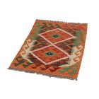 Handgewebter Afghan Kelim 61x89 Maimana Kilim Teppich