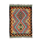 Kelim teppich Chobi 62x84 Afghanischer handgewebter Kilim