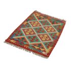 Handgewebter Kelim Chobi 62x101 afghanische Wolle Kilim Teppich