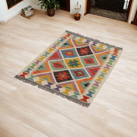 Ethnischer Kilim Chobi 67x87 handgemachter Kelim teppich