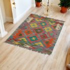Kelim teppich Chobi 62x89 Afghanischer handgewebter Kilim