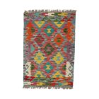 Kelim teppich Chobi 62x89 Afghanischer handgewebter Kilim