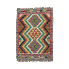Wolle Kelim Teppich Chobi 70x97 handgewebter afghanischer Kilim