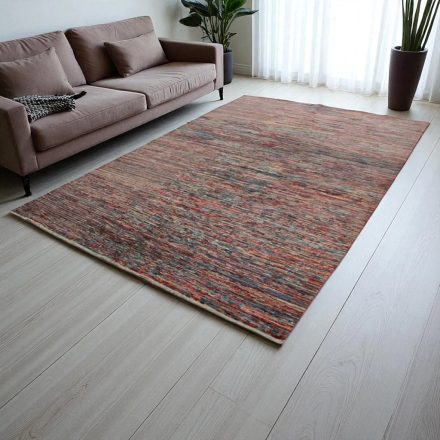 Gabbeh Wollteppich 198x294 Handgeknüpfter moderner Wohnzimmer Teppich