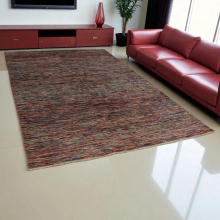 Gabbeh Wollteppich 198x290 Handgeknüpfter moderner Wohnzimmer Teppich