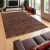 Gabbeh Wollteppich 200x290 Handgeknüpfter moderner Wohnzimmer Teppich