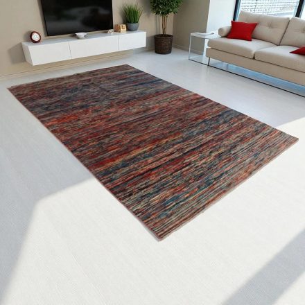 Gabbeh Wollteppich 198x290 Handgeknüpfter moderner Wohnzimmer Teppich