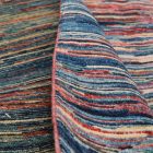 Gabbeh Wollteppich 198x290 Handgeknüpfter moderner Wohnzimmer Teppich