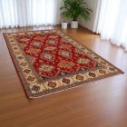 Kazak Teppich 184x274 Handgeknüpfter Orientteppich für wohnzimmer