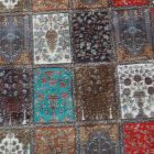 Bambus Seiden Teppich SUPERIOR 70x110 eleganter türkischer Teppich