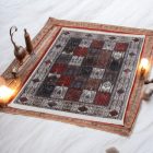 Bambus Seiden Teppich SUPERIOR 70x110 eleganter türkischer Teppich