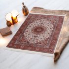 Bambus Seiden Teppich SUPERIOR 70x110 eleganter türkischer Teppich