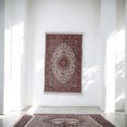 Bambus Seiden Teppich SUPERIOR 70x110 eleganter türkischer Teppich