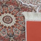 Seidenteppich maschinell ROYAL 70x110 dünner türkischer Teppich