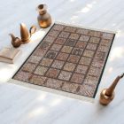 Seidenteppich maschinell ROYAL 70x110 dünner türkischer Teppich