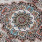 Seidenteppich maschinell ROYAL 70x110 dünner türkischer Teppich