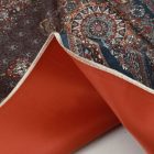 Seidenteppich maschinell ROYAL 70x110 dünner türkischer Teppich