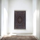 Seidenteppich maschinell ROYAL 70x110 dünner türkischer Teppich