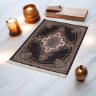 Seidenteppich maschinell ROYAL 70x110 dünner türkischer Teppich