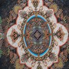 Seidenteppich maschinell ROYAL 70x110 dünner türkischer Teppich