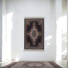 Seidenteppich maschinell ROYAL 70x110 dünner türkischer Teppich