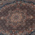 Seidenteppich maschinell ROYAL 70x110 dünner türkischer Teppich