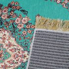 Seiden teppich maschinell SILKEN 70x110 acryl türkischer Teppich