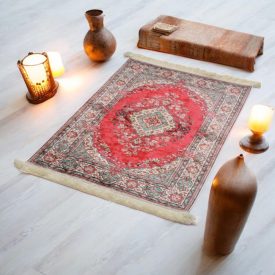   Seiden teppich maschinell SILKEN 70x110 acryl türkischer Teppich