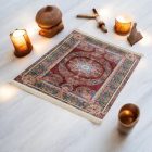 Seiden teppich maschinell SILKEN 70x110 acryl türkischer Teppich