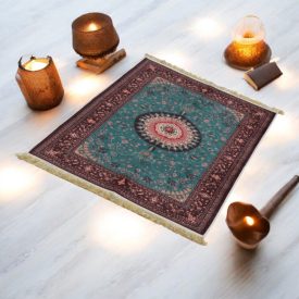   Seiden teppich maschinell SILKEN 70x110 acryl türkischer Teppich