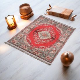   Seiden teppich maschinell SILKEN 70x110 acryl türkischer Teppich