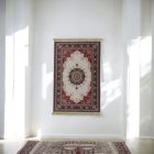 Seiden teppich maschinell SILKEN 70x110 acryl türkischer Teppich