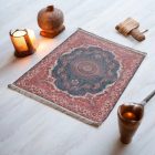 Seiden teppich maschinell SILKEN 70x110 acryl türkischer Teppich