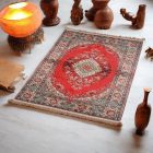 Seiden teppich maschinell SILKEN 70x110 acryl türkischer Teppich