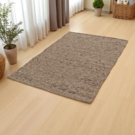  Dicker Teppich aus Wolle 130x193 wollteppich für das Wohnzimmer