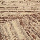 Dicker Wollteppich 200x292 einfarbiger Teppich für das Wohnzimmer