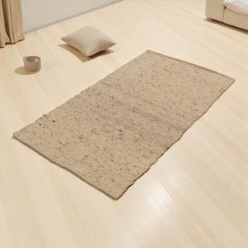 Dicker Wollteppich 90x166 teppich Wohnzimmer