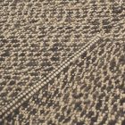 Dicker Wollteppich 70x130 einfarbiger Teppich für das Wohnzimmer