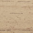 Dicker Wollteppich 60x109 einfarbiger Teppich für das Wohnzimmer