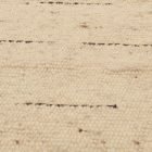 Dicker Wollteppich 60x109 einfarbiger Teppich für das Wohnzimmer