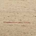 Dicker Wollteppich 60x107 einfarbiger Teppich für das Wohnzimmer