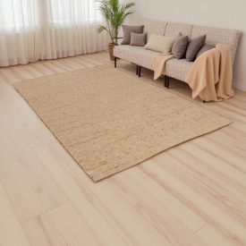 Wollteppich 200x298 dicker Wohnzimmer Teppich