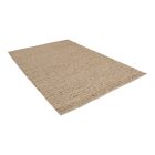 Dicker Wollteppich 200x303 einfarbiger Teppich für das Wohnzimmer