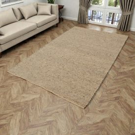   Dicker Wollteppich 160x250 einfarbiger teppich für das wohnzimmer
